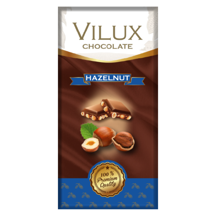 Vilux Fındıklı Tablet Çikolata 80 gr