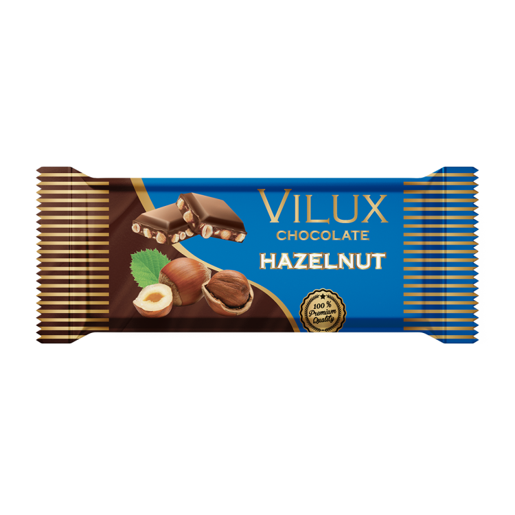 Vilux Chocolate bar with Hazelnut