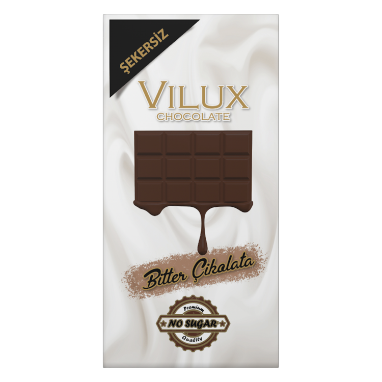 Vilux Sugar free dark chocolate bar